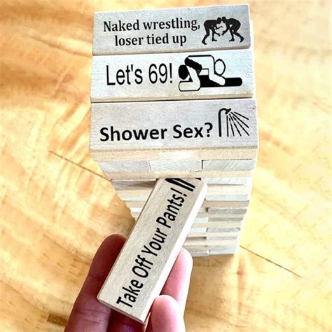 sex jenga game|Naughty Jenga .